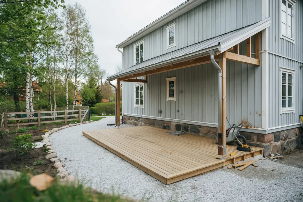 altan med tak bygglov konstruktion och smarta materialval f r svenska hem