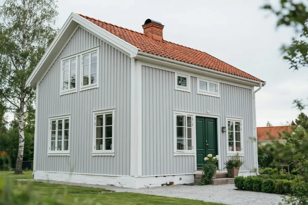 fasadrenovering och m lning av villa i gustavsberg v rmd