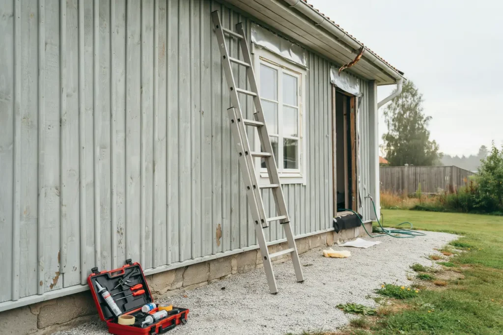 augusti r r tt tid f r att t ta huset inf r h sten bygg tg rder som sparar energi och f rebygger fuktskador