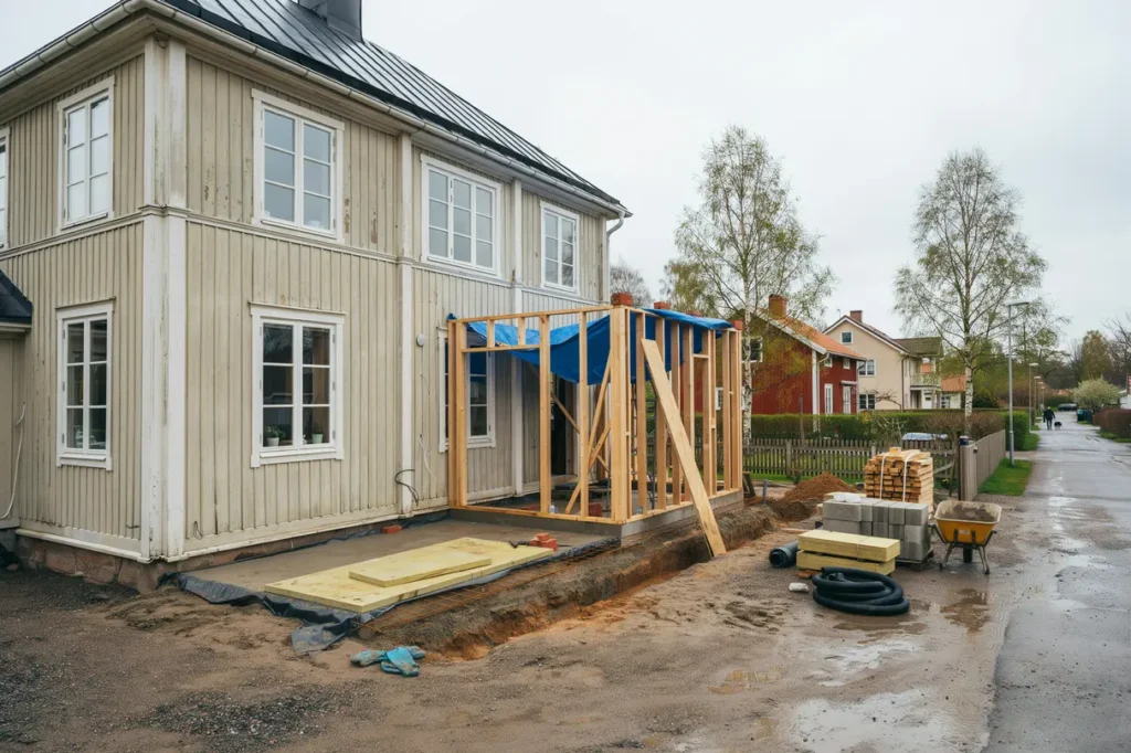 tillbyggnad av villa planl sning grundarbete och vanliga fallgropar att undvika